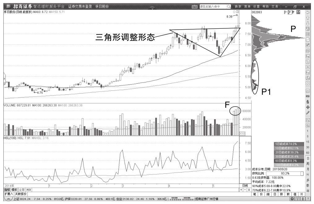 5.3 主力洗盘期间缠论中枢形态