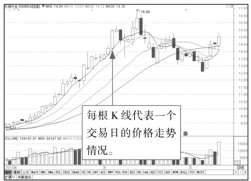 2.1 在交易软件中看分时图