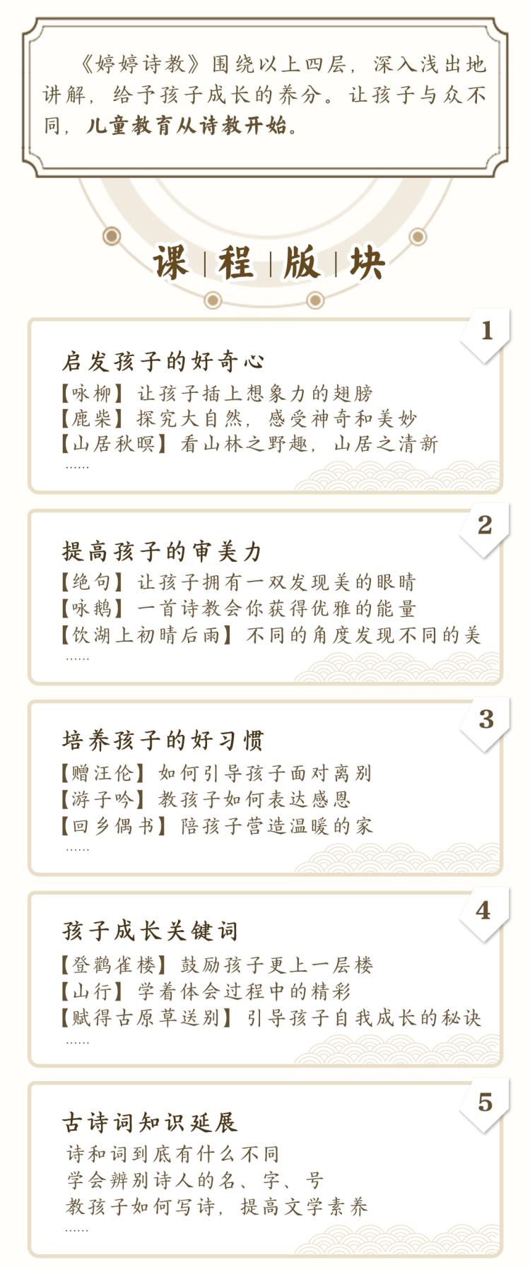 婷婷诗教1让孩子爱上古诗词