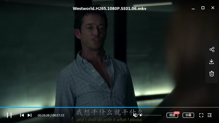 美剧《西部世界》Westworld全两季无删减英语中文字幕[MKV/42.12GB]百度云网盘下载