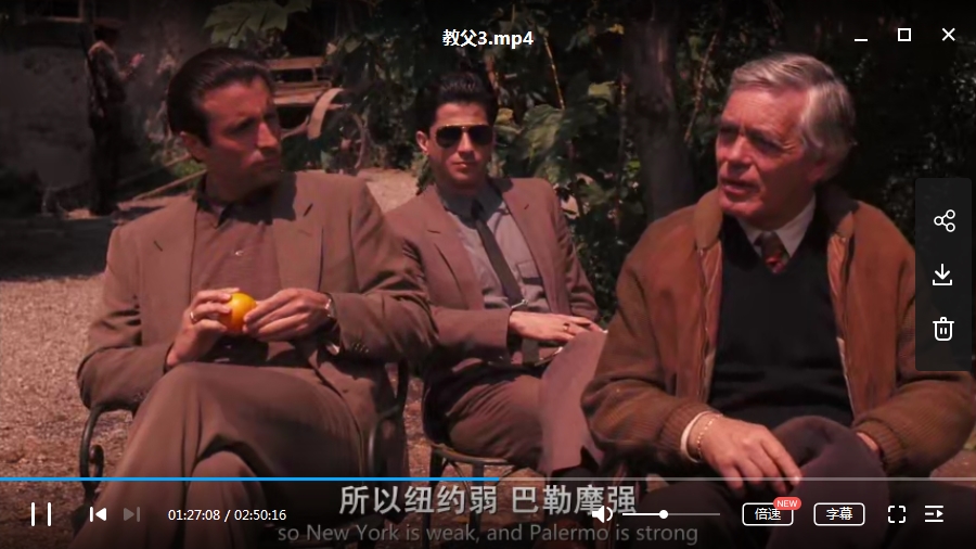 经典黑帮电影《教父》(The.Godfather)3部合集高清英语中文字幕[MP4/19.66GB]百度云网盘下载