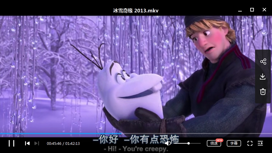 《冰雪女王》4部+《冰雪奇缘》2部合集高清英语中字[MKV/MP4/9.79GB]百度云网盘下载