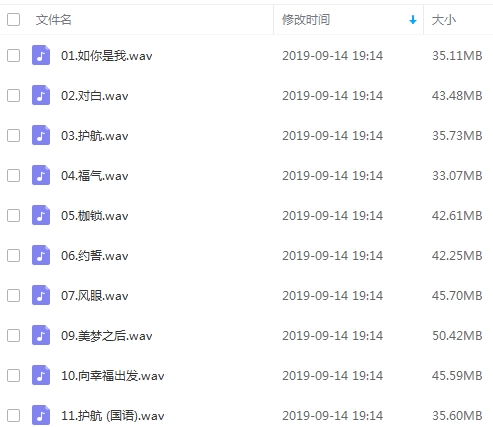 许廷铿5张专辑无损WAV格式歌曲合集打包百度云网盘下载