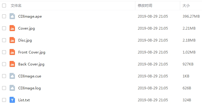 张国荣歌曲合集10张DSD专辑+无损MP3歌曲合集百度云打包下载