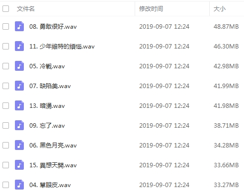 杨丞琳8张专辑无损FLAC+MP3歌曲合集打包百度云网盘下载