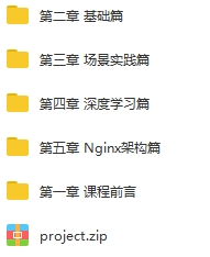 Nginx教程-Nginx从入门到实践系列视频教程合集[WMV/2.53GB]百度云网盘下载