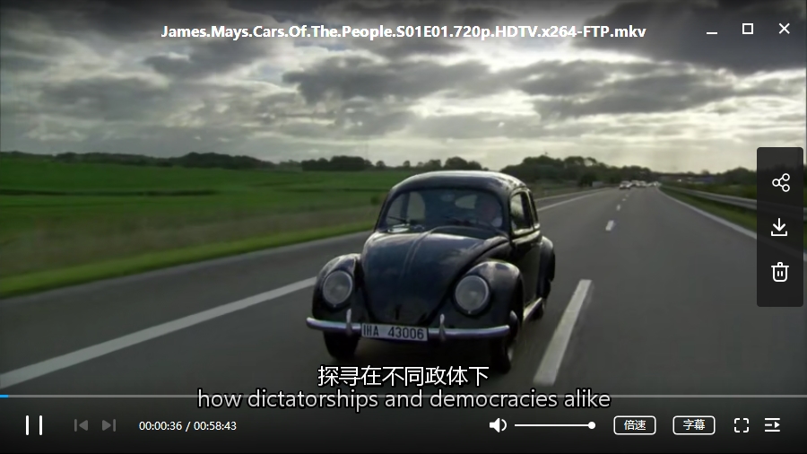 BBC纪录片《詹姆斯·梅的人民之车 第一季》高清英语中字百度云网盘下载