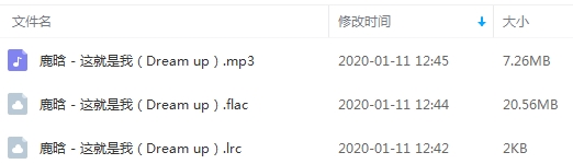 鹿晗单曲《这就是我（Dream up）》[FLAC/MP3/27.83MB]百度云网盘下载