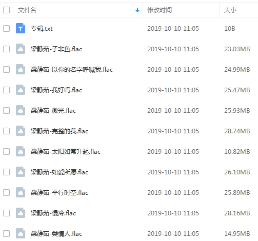 梁静茹2019新专辑《我好吗？太阳如常升起》[FLAC/MP3/330.83MB]百度云网盘下载