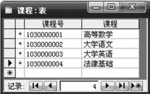 图1-5 课程表