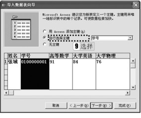 图2-65 导入数据表向导5