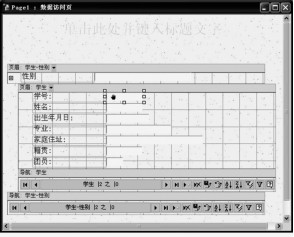 图6-9 数据访问页