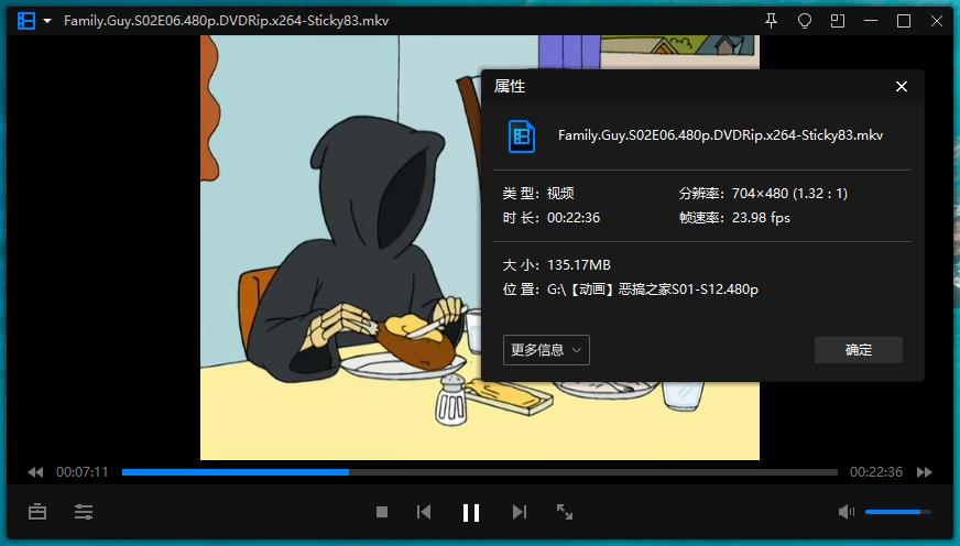 美国动画《恶搞之家/Family Guy》12季普清480P画质英语无字合集[MKV/31.14GB]百度云网盘下载