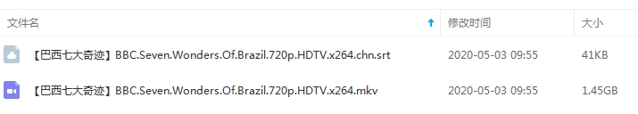 BBC纪录片《巴西七大奇迹》高清视频英语外挂中字[MKV/1.45GB]百度云网盘下载