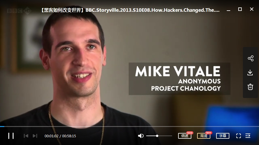 BBC纪录片《黑客如何改变世界》高清英语外挂中字[MKV/1.00GB]百度云网盘下载