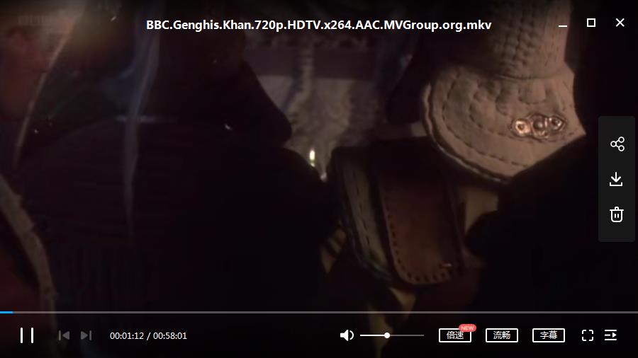 BBC纪录片《成吉思汗》视频英语中字[MKV/1.52GB]百度云网盘下载