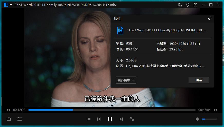 美剧《拉字至上/TheLWord》全六季+Q世代(2004-2019)高清收藏版英语外挂中字[MKV/239.92GB]百度云网盘下载