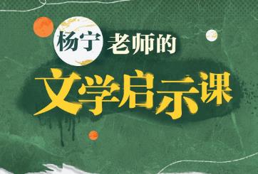 《杨宁老师的文学启示课》视频培训课程百度云网盘下载[MP4/3.04GB]