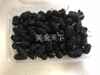 桑葚香蕉汁#夏日饮品#的做法步骤：1